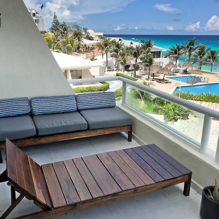 Apartment On The Beach With Terrace Ocean View, Brisas Cancun 01 By Beach & Ocean Apartments المظهر الخارجي الصورة