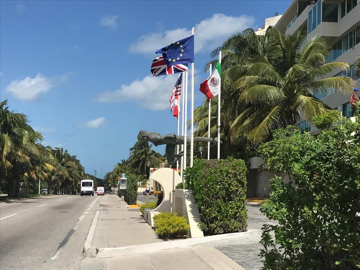 Apartment On The Beach With Terrace Ocean View, Brisas Cancun 01 By Beach & Ocean Apartments المظهر الخارجي الصورة