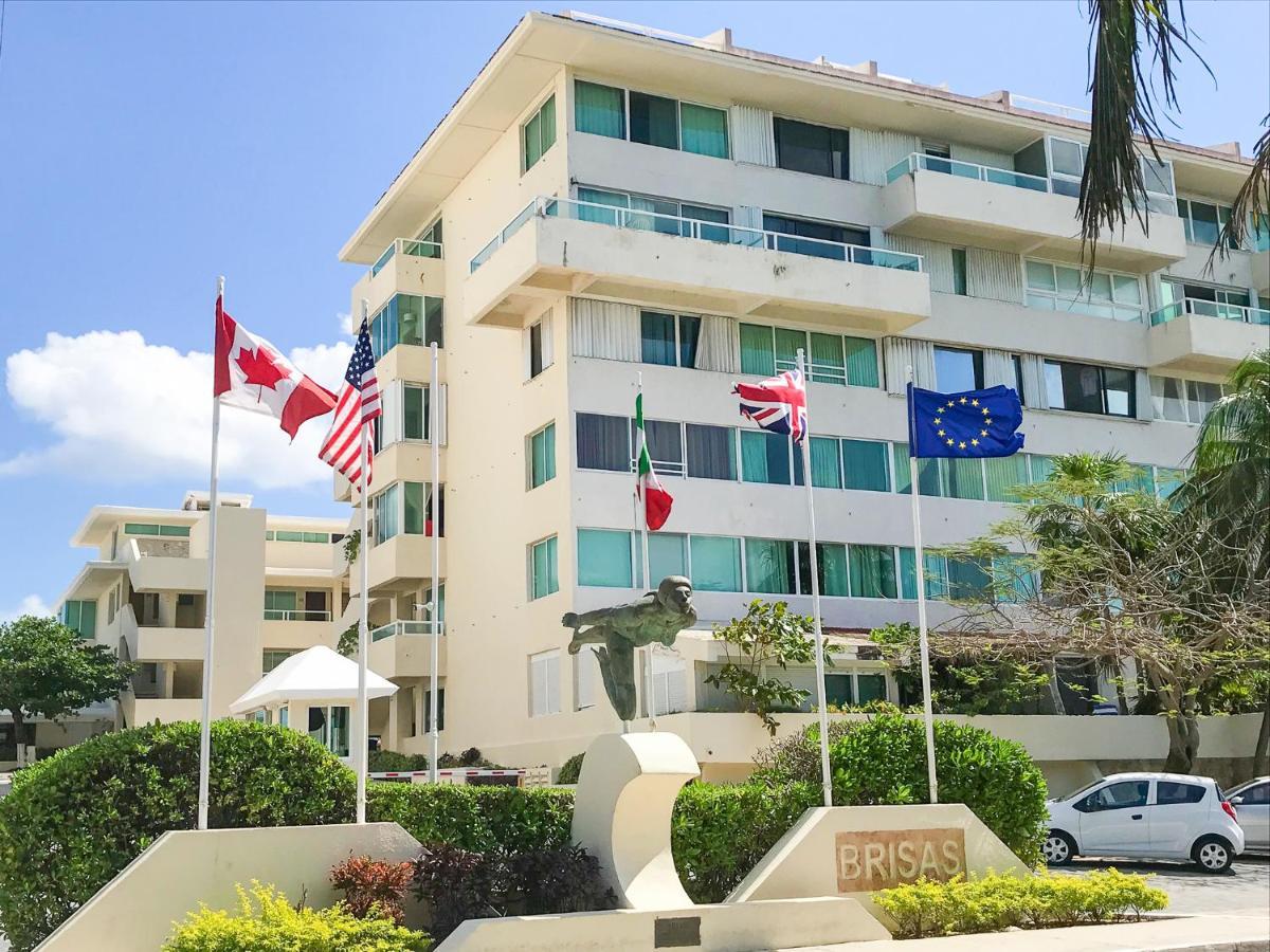 Apartment On The Beach With Terrace Ocean View, Brisas Cancun 01 By Beach & Ocean Apartments المظهر الخارجي الصورة