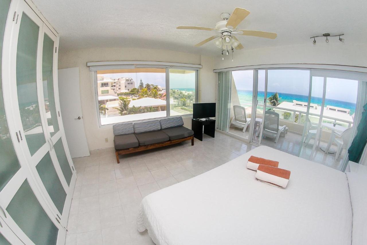 Apartment On The Beach With Terrace Ocean View, Brisas Cancun 01 By Beach & Ocean Apartments المظهر الخارجي الصورة