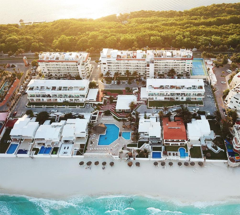 Apartment On The Beach With Terrace Ocean View, Brisas Cancun 01 By Beach & Ocean Apartments المظهر الخارجي الصورة