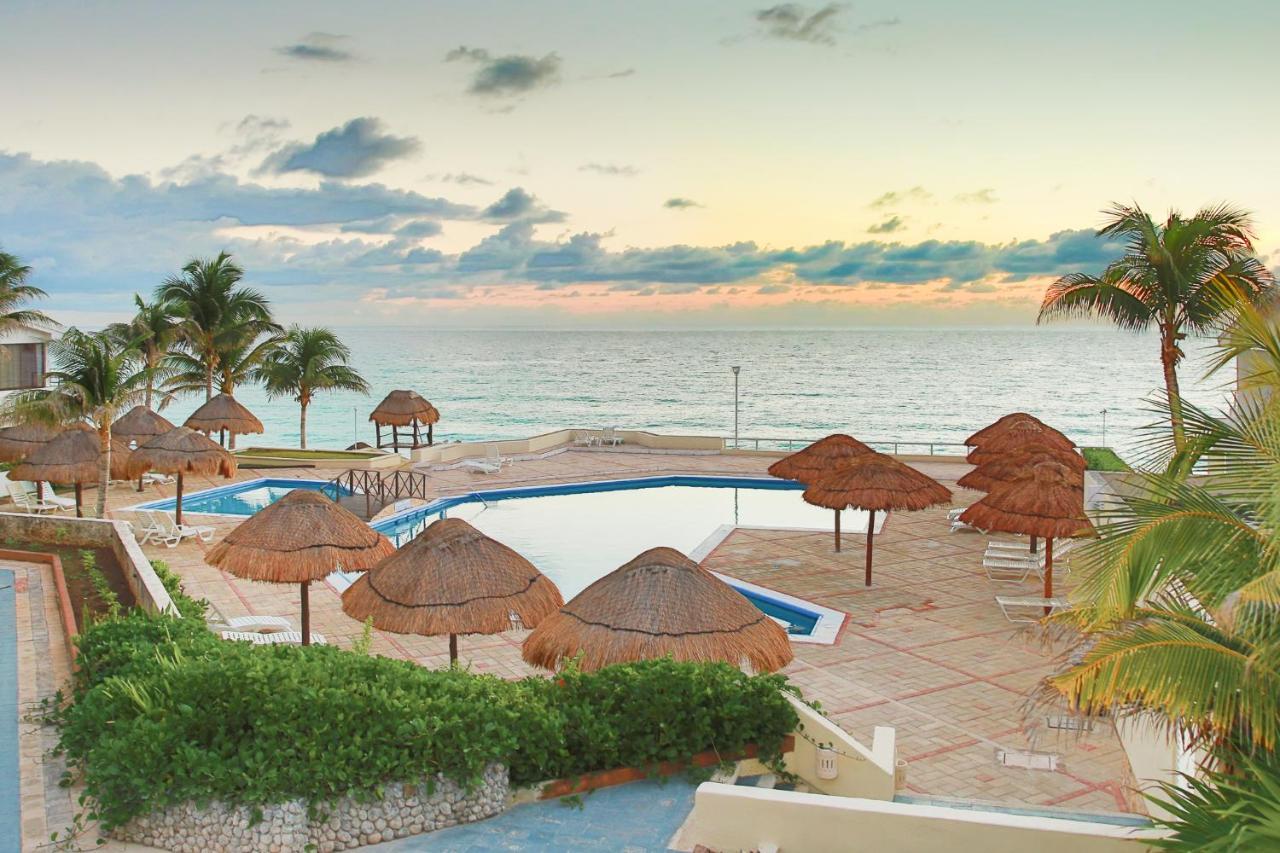 Apartment On The Beach With Terrace Ocean View, Brisas Cancun 01 By Beach & Ocean Apartments المظهر الخارجي الصورة