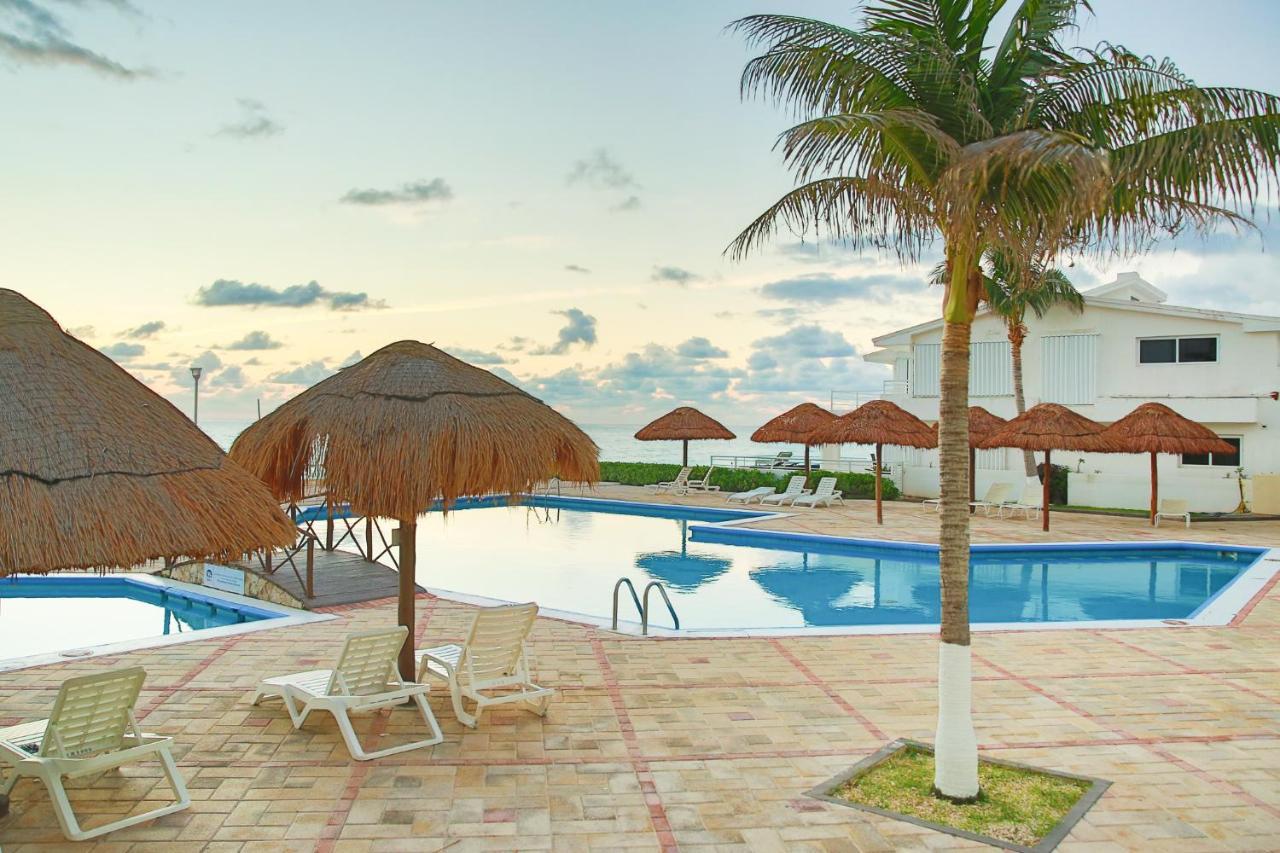 Apartment On The Beach With Terrace Ocean View, Brisas Cancun 01 By Beach & Ocean Apartments المظهر الخارجي الصورة