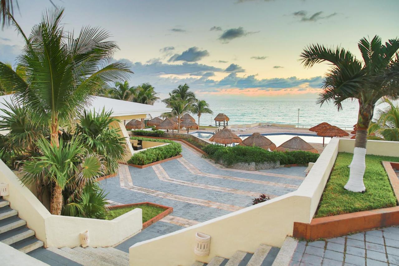 Apartment On The Beach With Terrace Ocean View, Brisas Cancun 01 By Beach & Ocean Apartments المظهر الخارجي الصورة
