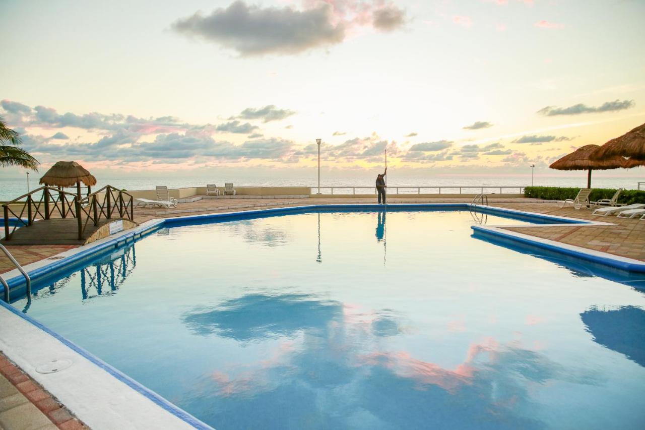 Apartment On The Beach With Terrace Ocean View, Brisas Cancun 01 By Beach & Ocean Apartments المظهر الخارجي الصورة